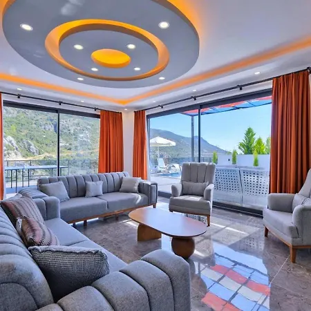 Villa İslamlar 2 Bedroom Secluded With Private Pool Hot Tub Kalkan